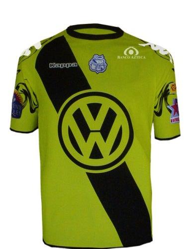 En verde será la playera de Porteros del Puebla. FOTO: TOMADA DE FACEBOOK