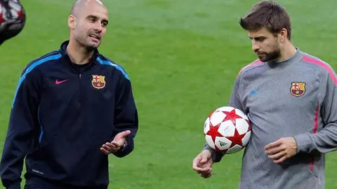 'No pensé que Guardiola supiera tanto de futbol': Piqué