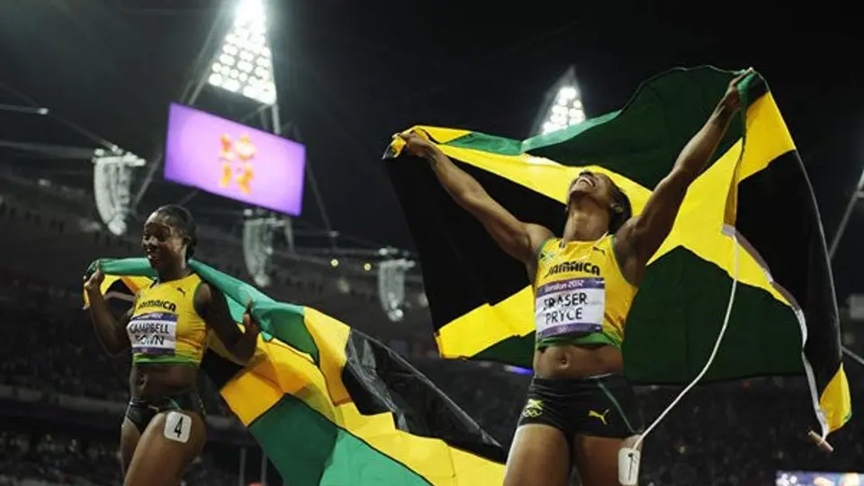 Jamaica hace el 1-3 en los 100 metros femenil
