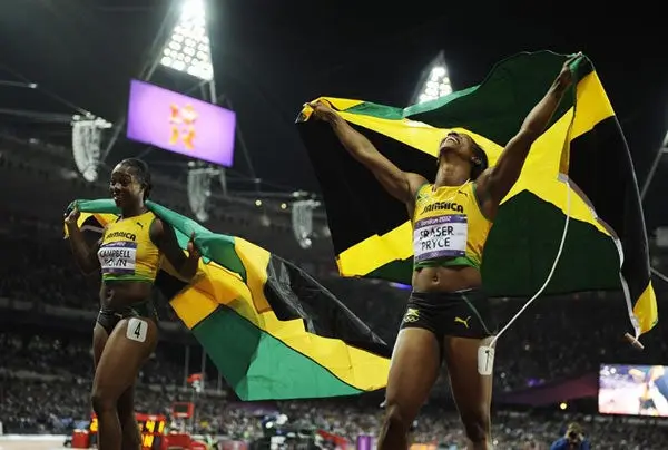 Jamaica hace el 1-3 en los 100 metros femenil