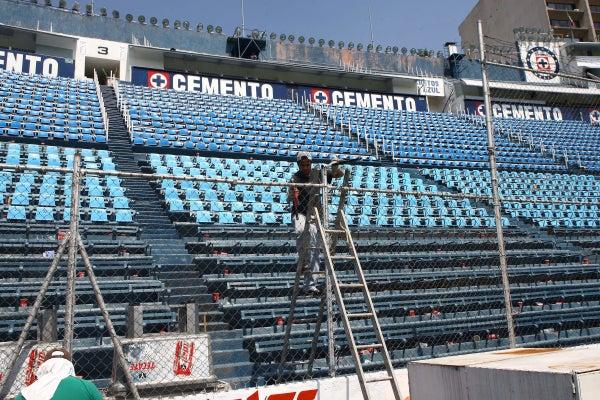 En el siguiente partido de La Máquina como local, las mallas ya no se verán. (FOTO: ESTEBAN LÓPEZ)