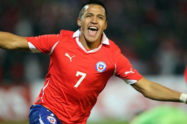 Alexis Sánchez empató el marcador. FOTO: EFE