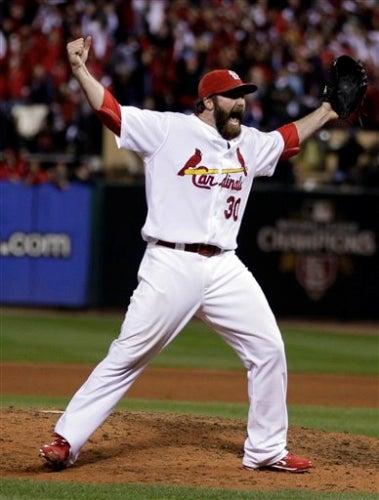 Los Cardenales, campeones de la MLB (FOTO: AP)