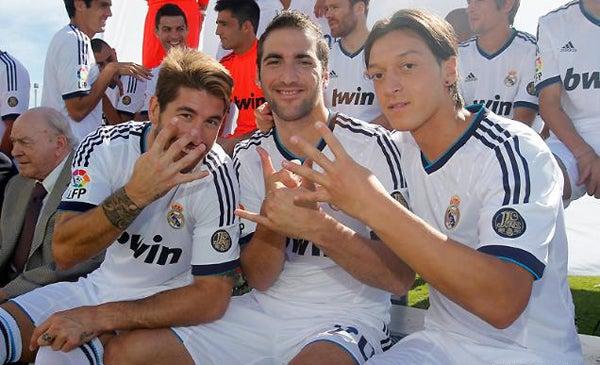 Gran ambiente durante la sesión de fotos | CORTESÍA REAL MADRID