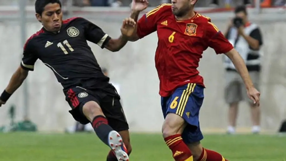 Jordi Alba se ilusiona con el Oro en Londres 2012