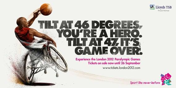 La campaña resalta el esfuerzo de los atletas paralímpicos. La publicidad busca incrementar las venta de boletos. FOTO: london20