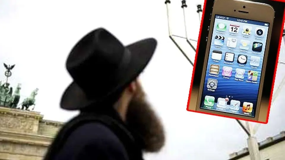Un rabino ortodoxo pidió a los judíos quemar sus iPhone