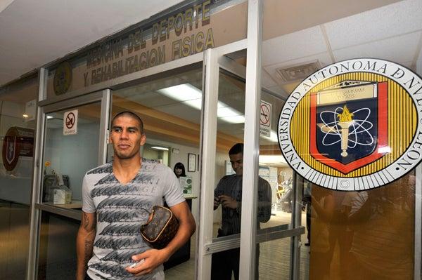 Salcido se dijo contento, principalmente por llegar a una institución respetada. FOTO: DANIEL GÁMEZ