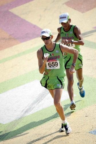 Nava y Ojeda ganan oro y plata en marcha (FOTO: MEXSPORT)