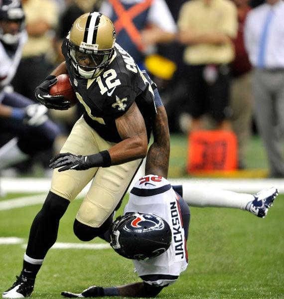 Marques Colston, el objetivo principal de Brees | AP