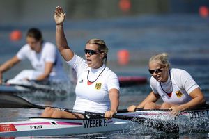 Alemania consigue la presea dorada en Kayak K-2 femenil 500mts