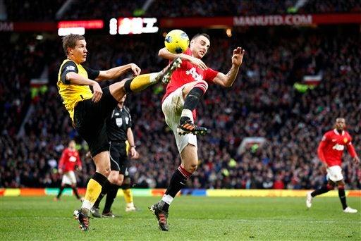 Manchester United cae ante el Blackburn 2-3. FOTO: AP