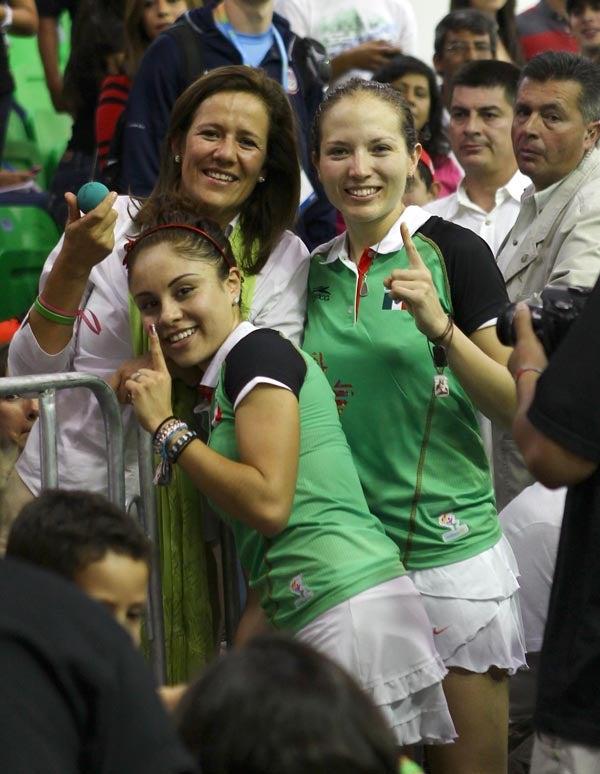 Longoria y Salas se colgaron la de oro. FOTO: BERNARDO MALDONADO