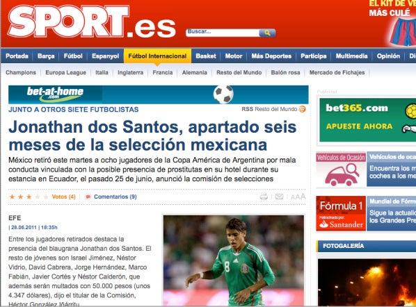 Sport enfatiza que el jugador del Barça será dado de baja del Tricolor. (FOTO: TOMADA DE INTERNET)
