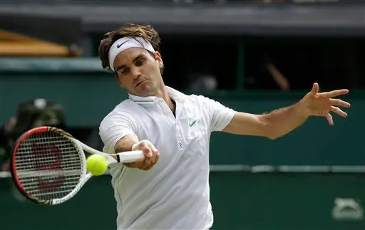 Roger Federer dominó al británico l AP