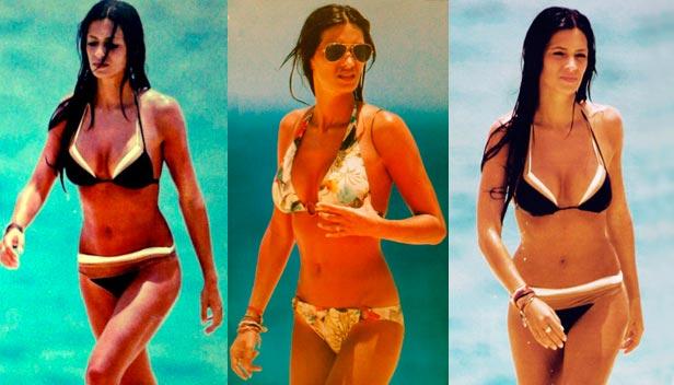 Sara Carbonero lució su cuerpazo en bikini.