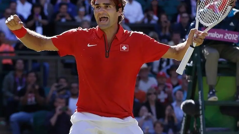 Federer supera a Del Potro y va por el Oro