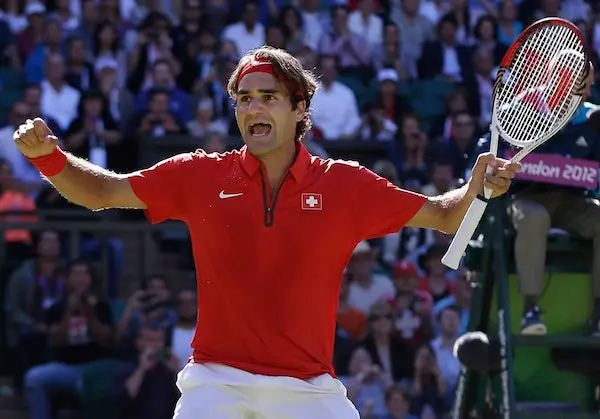 Federer supera a Del Potro y va por el Oro