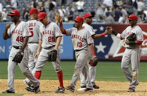 Angelinos vencen a Yanquis