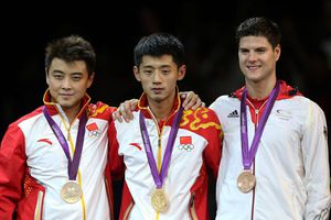 China hace el 1-2 en tenis de mesa