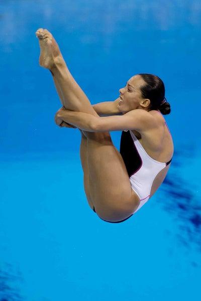 Laura Sánchez se colgó el bronce en trampolín de 3m | MEXSPORT
