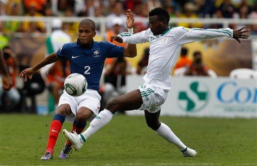Francia derrotó 3-2 a Nigeria y pasa a Semifinales. FOTO: AP