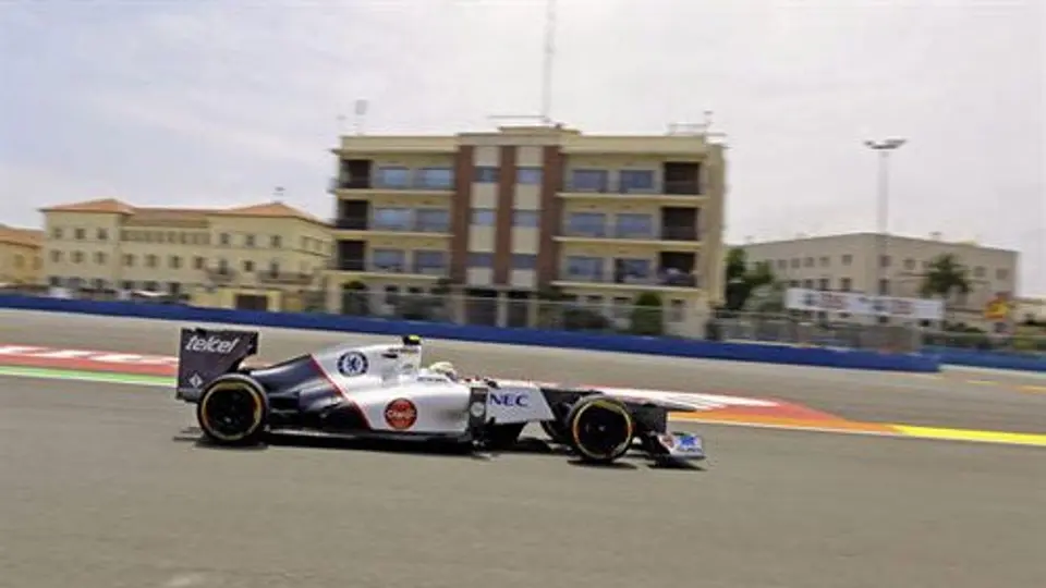 Checo Pérez finaliza 9º en GP de Europa
