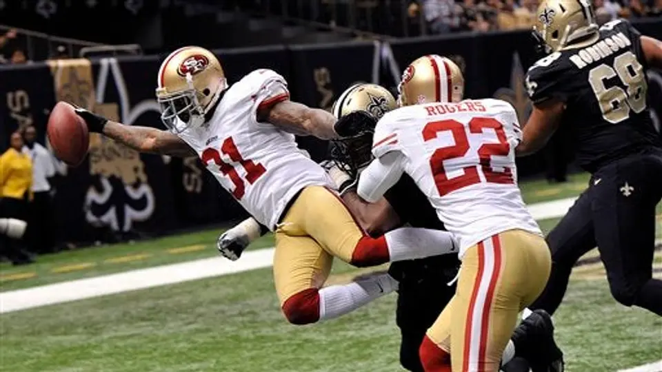 Defensiva de 49ers desbarata a Nueva Orleans