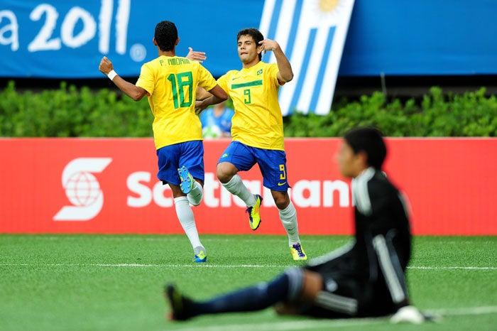 Argentina y Brasil empatan 1-1 en el futbol varonil. FOTO: MEXSPORT