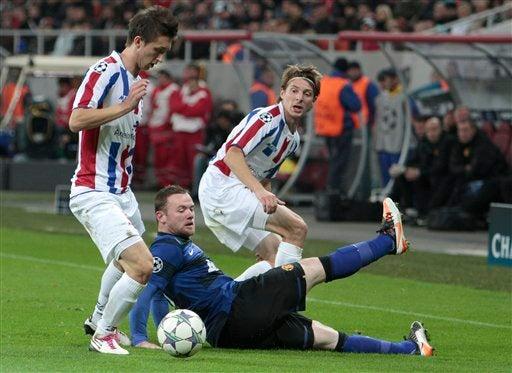 El Manchester tomó el control de la pelota desde el principio. FOTO: EFE