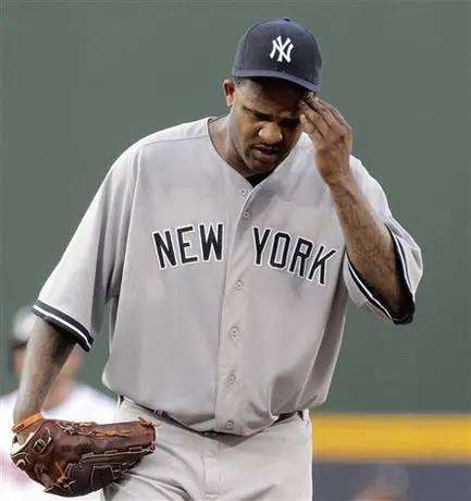 Yanquis colocan a Sabathia en la lista de lesionados