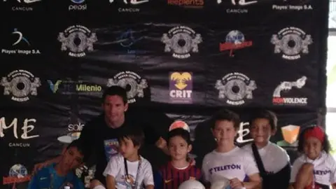 Messi pide perdón a Cancún