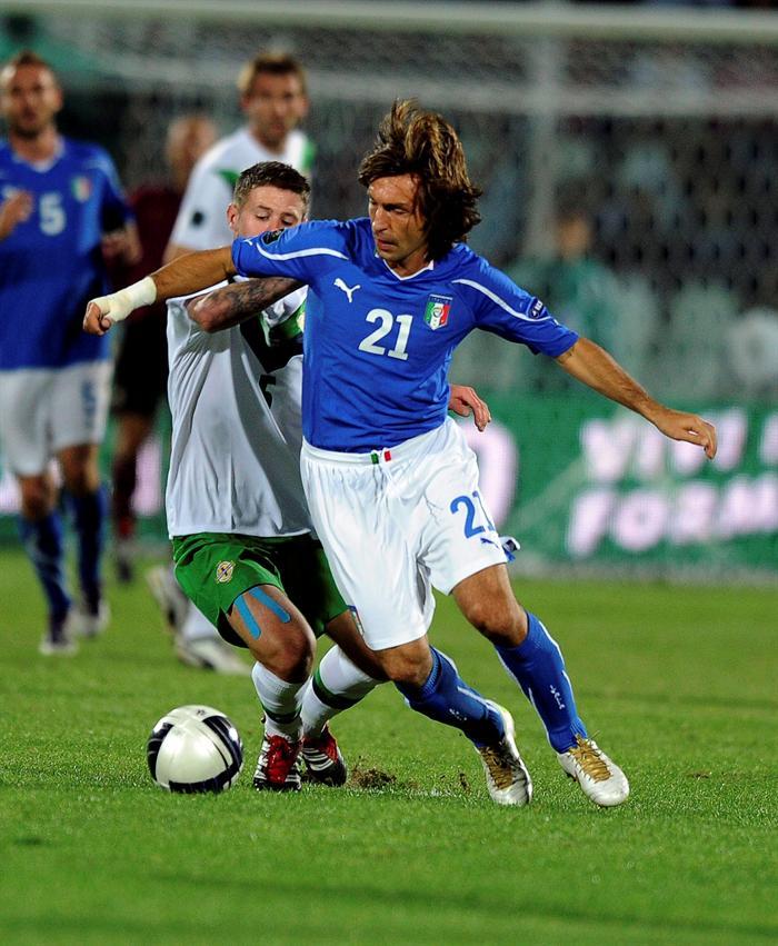 Italia venció con 3-0 a Irlanda del Norte. FOTO: EFE