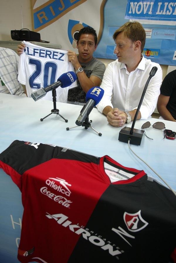 El futbolista estará a préstamo con el club croata. FOTO: RÉCORD ESPECIAL