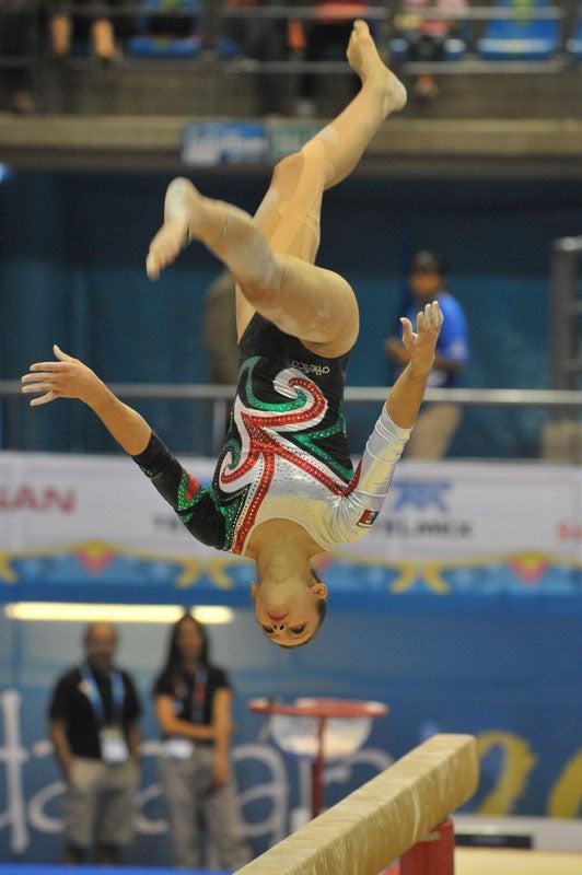 La número diez en el All Around se permite pensar en un futuro olímpico. FOTO: EVA BECERRA