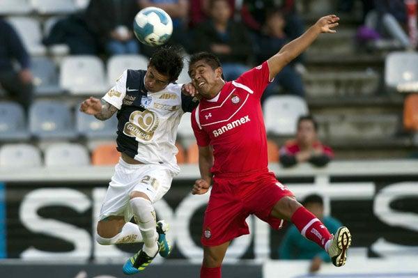 Toluca no tuvo oportunidad en el Hidalgo. FOTO: MEXSPORT