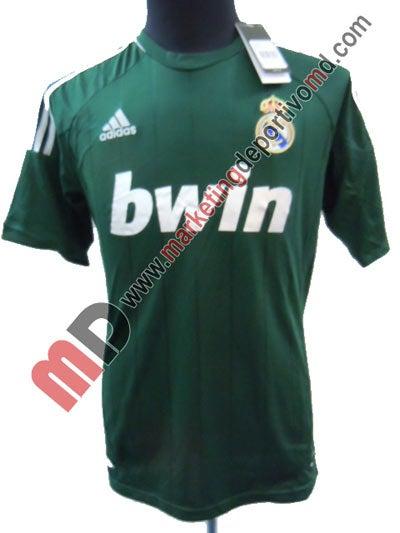 Nueva camiseta verde del Real Madrid | MARKETINGDEPORTIVOMD.COM