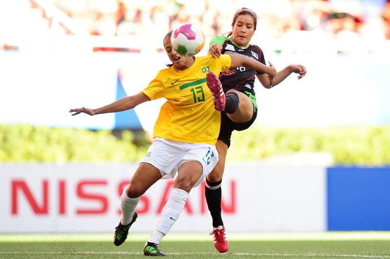 El Tri femenil cayó 1-0 ante Brasil. FOTO: SAÚL MOLINA