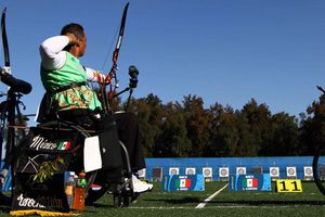José Báez obtiene Oro en tiro con arco