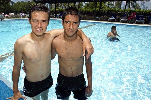 El Cubo Torres y Taufic Guarch posaron para la foto (FOTO: MEXSPORT)