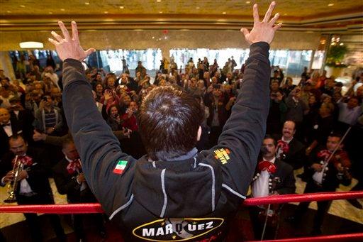 Márquez fue recibido por fans. FOTO: AP
