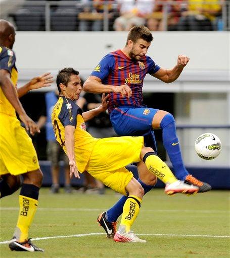 El América salió a atacar. FOTO: AP