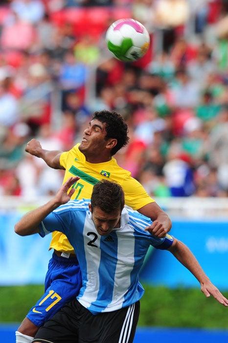 Argentina y Brasil empatan 1-1 en el futbol varonil. FOTO: MEXSPORT