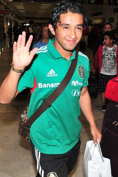El 'Hobbit' Bermúdez contento a su llegada. FOTO: MGUEL PONTÓN