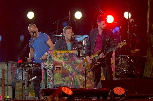 Coldplay estuve presente en la Clausura de los Juegos Paralímpicos | AP