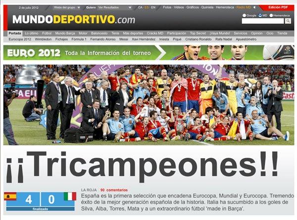 Mundo Deportivo l INTERNET