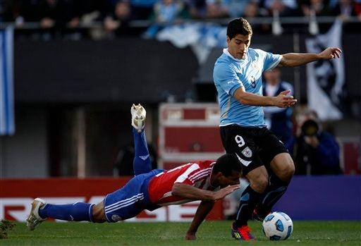 Los charrúas jugaron un gran partido. FOTO: AP