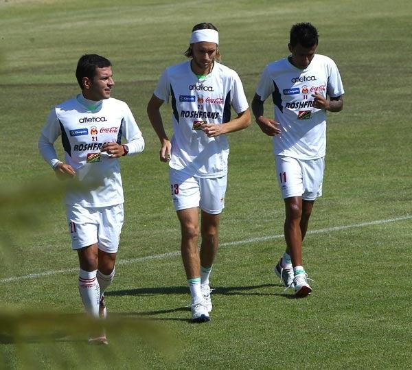 Los jugadores tuvieron práctica ligera. FOTO: BERNARDO MALDONADO