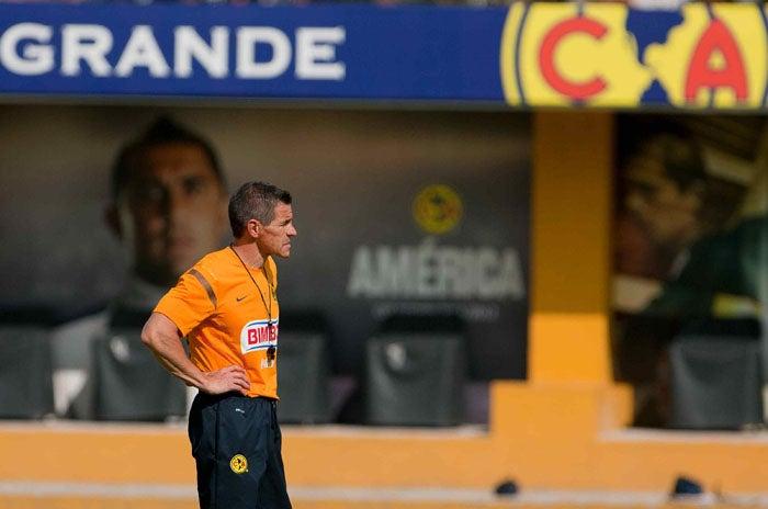 Alfredo Tena realizó su primera práctica a cargo del conjunto azulcrema. FOTO: MEXSPORT