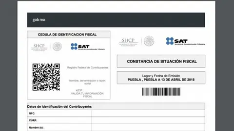 El SAT recordó que los negocios no deben solicitar la Constancia de Situación Fiscal a los clientes para emitir facturas./ X